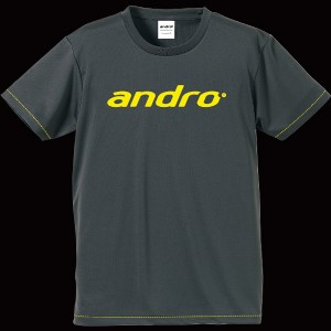andro 刷毛保暖系列進口桌球服 灰 No302356